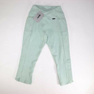 Gymshark Women Poise Cropped Leggings Pistachio Ic